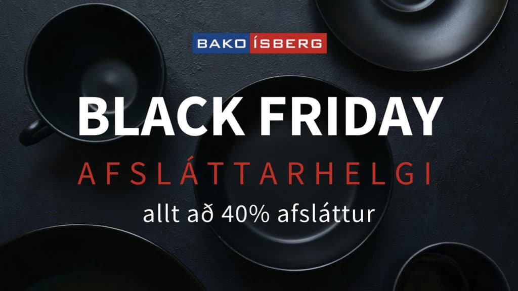 Frábær Black Friday tilboð fyrir veitingamenn hjá Bako Ísberg