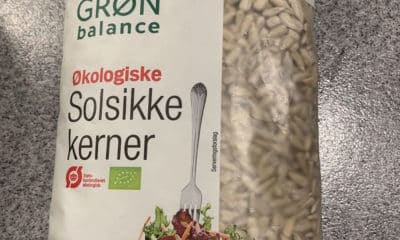 Grön balance sólblómafræ