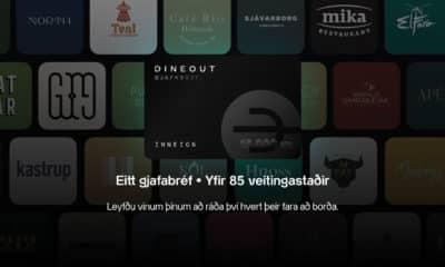 Nýtt frá Dineout! Rafrænt gjafabréf sem gildir á +85 veitingastaði