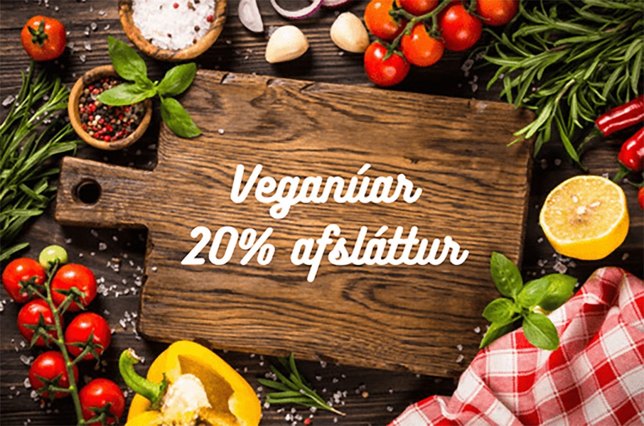 Vegan-janúar tilboð Ekrunnar