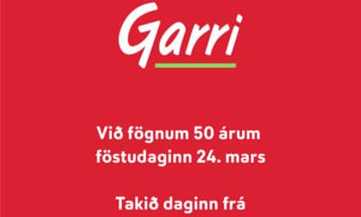 Garri 50 ára - Takið daginn frá