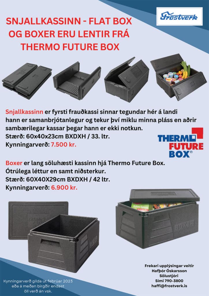 Snjallkassinn - Flat box og boxer eru lentir frá Thermo future box