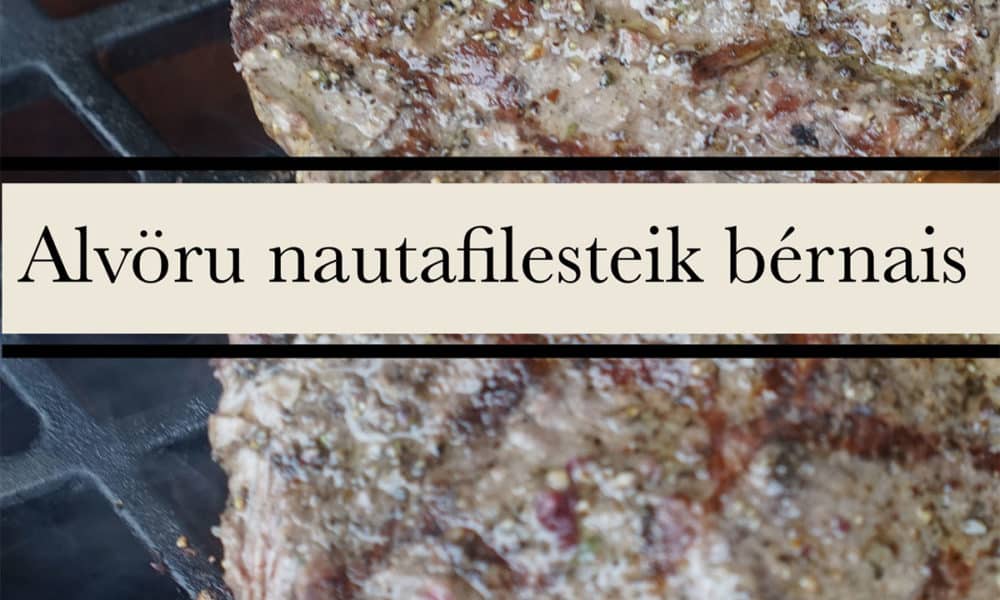 Alvöru nautafilesteik Béarnaise