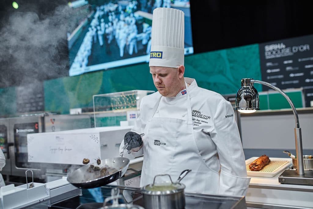Sigurjón Bragi Geirsson Bocuse d´Or kandítat 2023