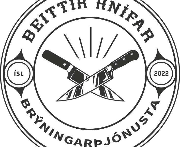 Beittir hnífar brýningarþjónusta - Logo