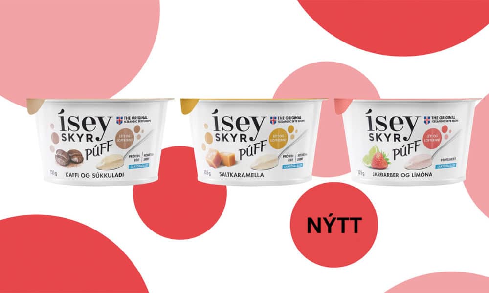 Létt og loftkennt Ísey skyr Púff / Ísey skyr Púff – létt og loftkennd nýjung