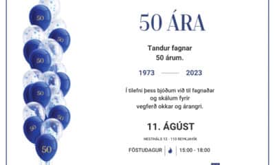 Tandur 50 ára - Það væri okkur heiður að sjá sem flesta úr veitingargeiranum