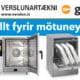 Allt fyrir mötuneyti, á lager