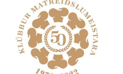 Klúbbur matreiðslumeistara - Logo - 50 ára