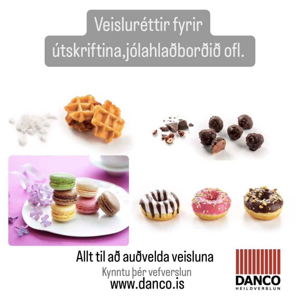 Veisluréttir fyrir útkskriftina og jólahlaðborðið - Danco