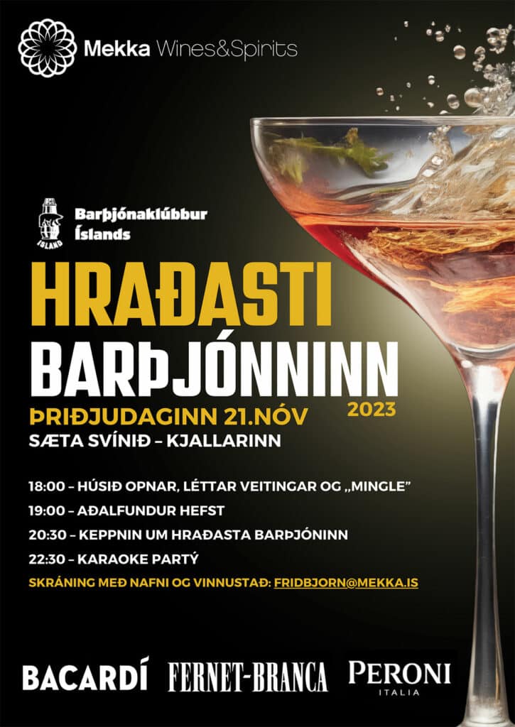 Hraðasti barþjónninn 2023