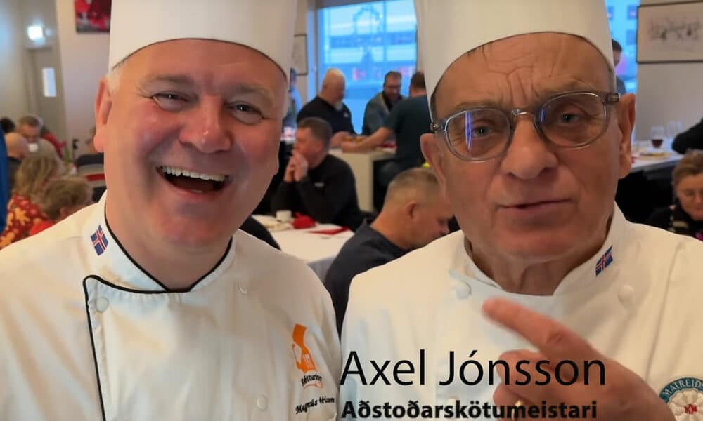 Magnús Þórsson og Axel Jónsson