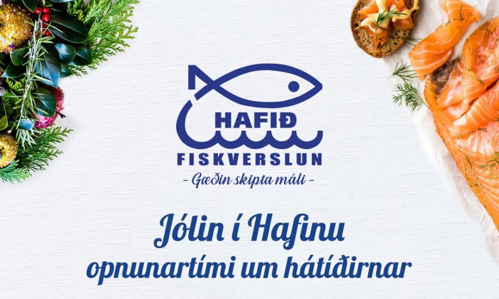 Opnunartímar yfir jólin – Hafið fiskverslun