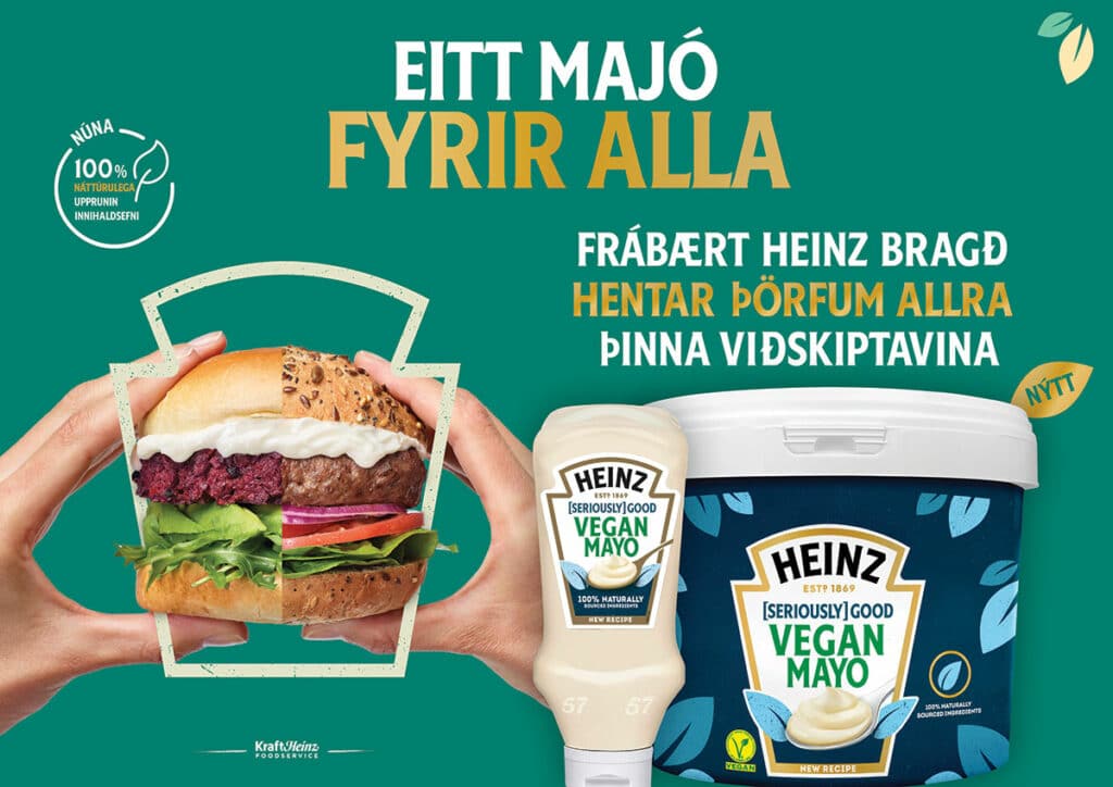 Heinz vegan majónes fyrir stóreldhús