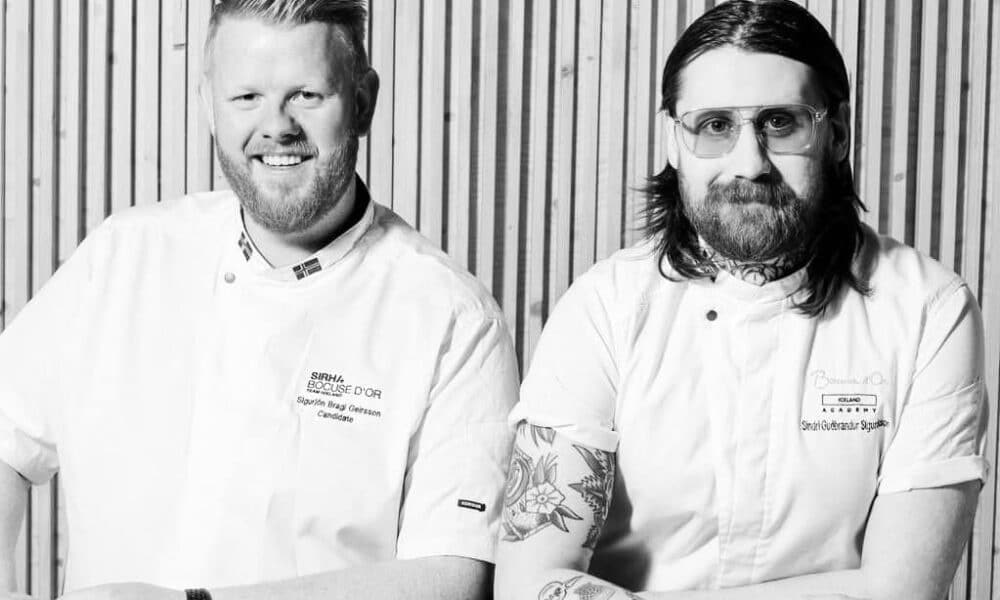 Matreiðslumeistararnir Sigurjón og Sindri með fiskiveislu ...