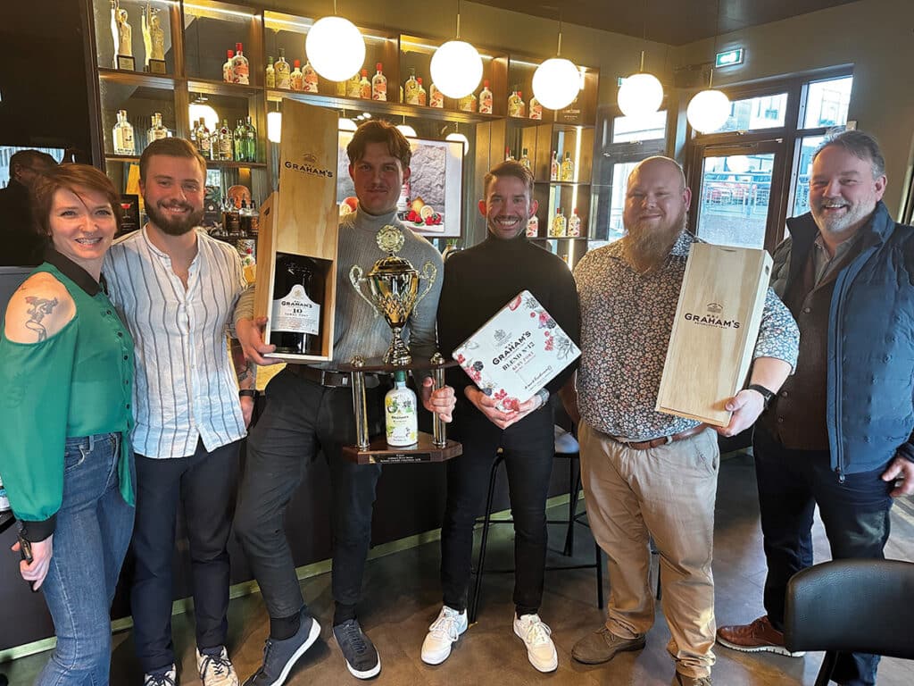 Vinningshafar og dómarar frá keppninni í fyrra - Graham's Blend Series Kokteil keppni
