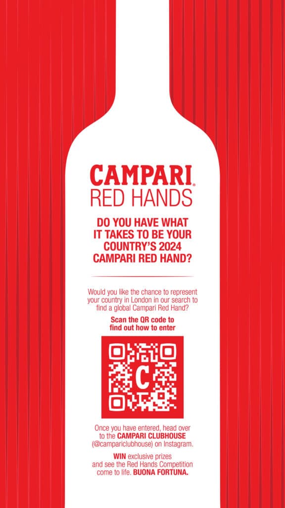 Barþjónakeppnin Campari Red Hands