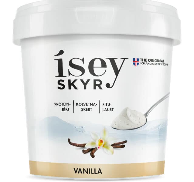 Ísey skyr vanilla í 1 kg fötu