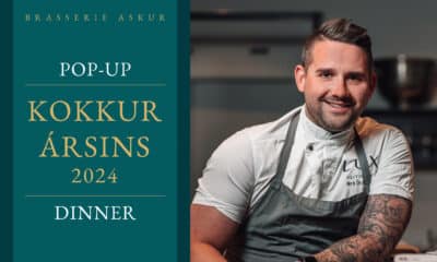 Nýkringdur Kokkur Ársins með Pop-Up á Brasserie Aski