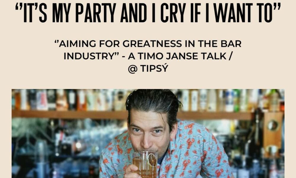 Timo Janse með fyrirlestur á Tipsy