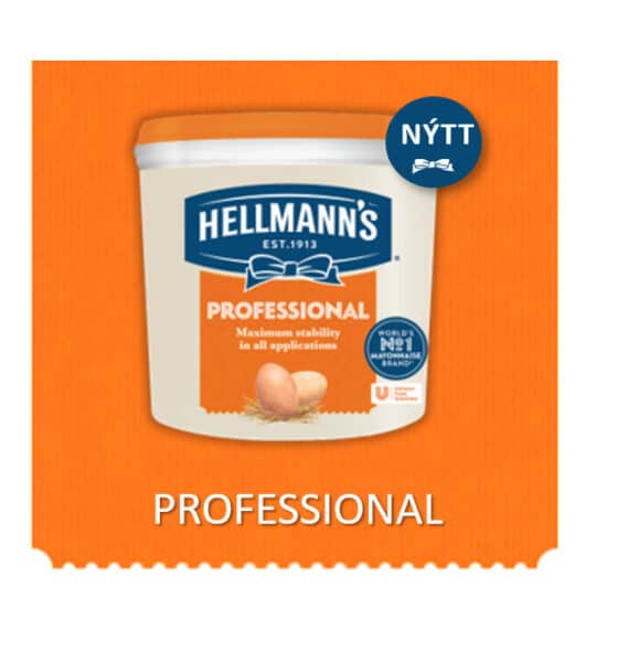 Nýtt hjá Ekrunni: Hellmann’s Professional