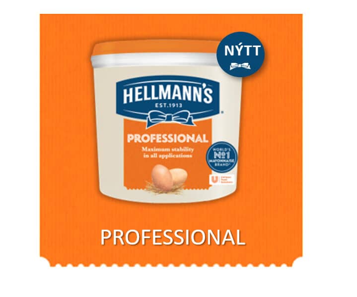 Nýtt hjá Ekrunni: Hellmann’s Professional