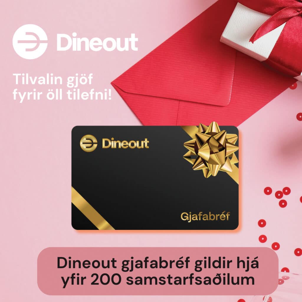 200 samstarfsaðilar taka nú við Dineout gjafabréfum