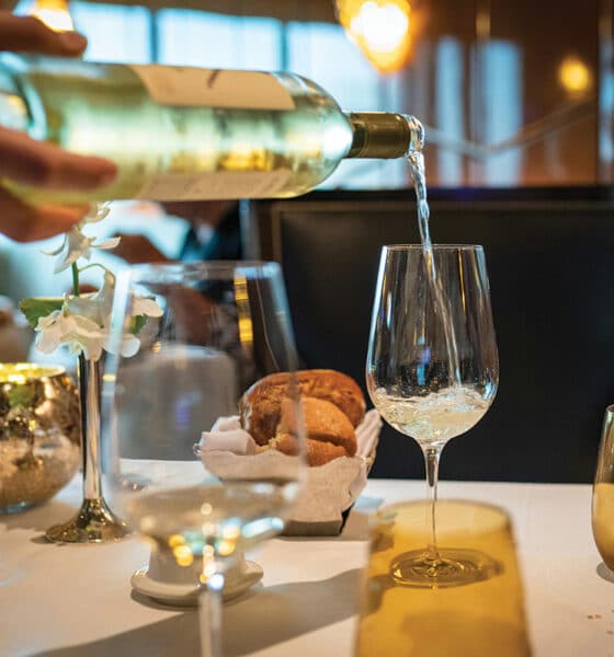 Michelin - Vínflaska - Veitingastaður