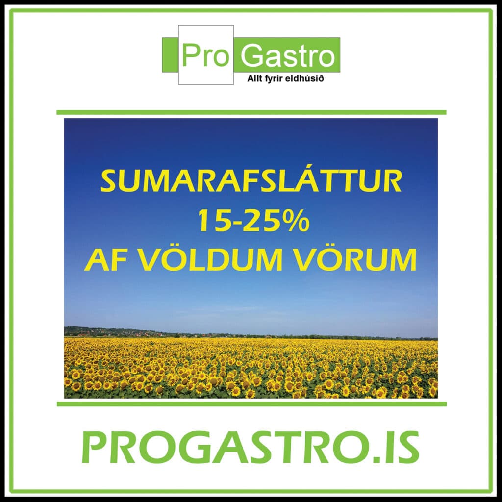 Sumarafsláttur er hafinn í ProGastro