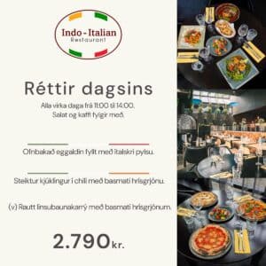 Indo-Italian er nýr veitingastaður í Listhúsinu