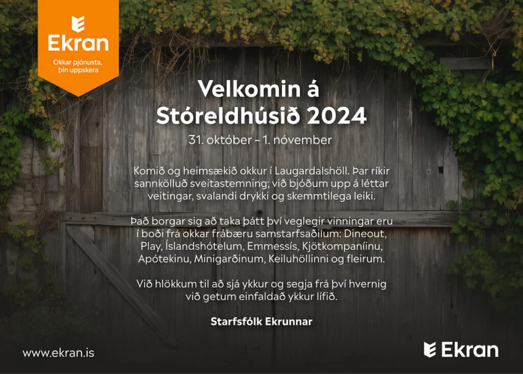 Starfsfólk Ekrunnar hlakkar til að sjá þig á Stóreldhúsinu 2024