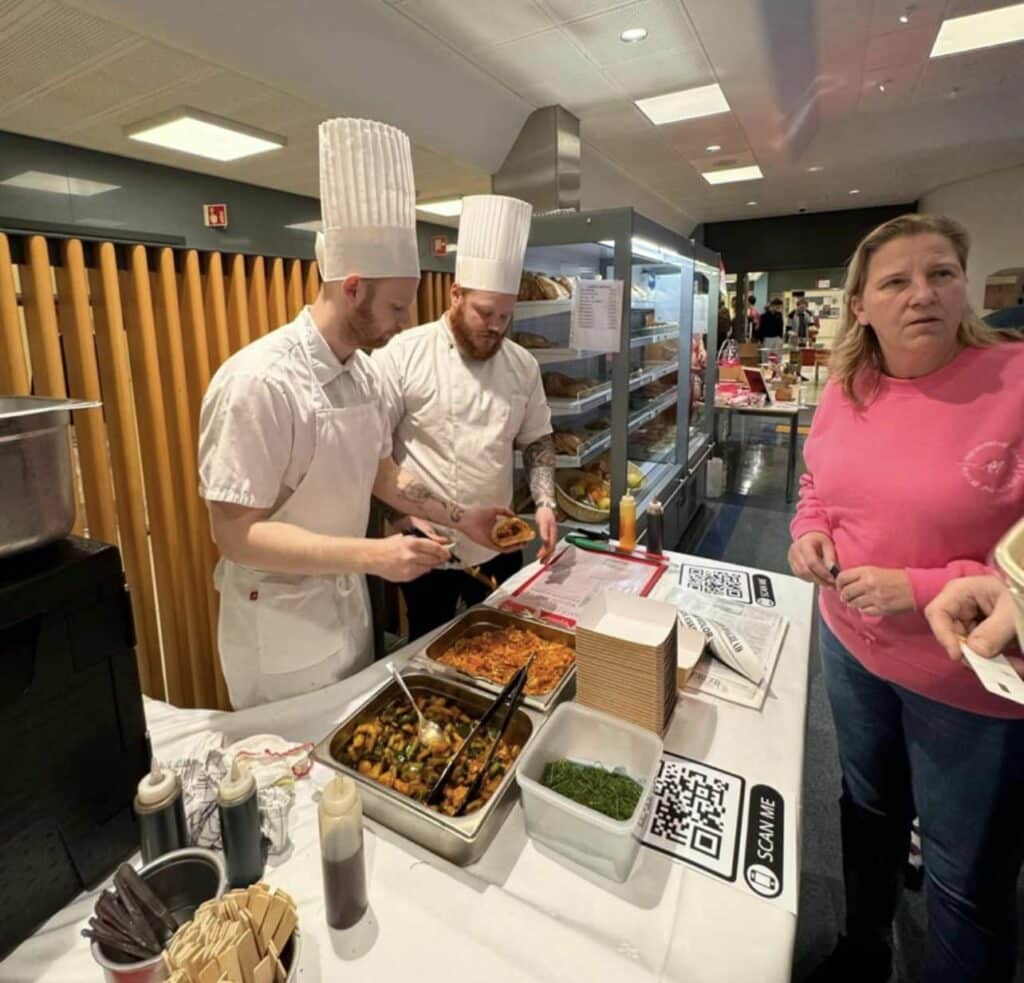 Matreiðslunemar buðu upp á spennandi street food rétti