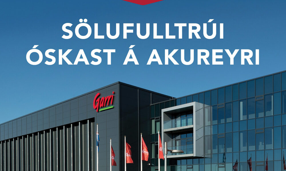 Sölufulltrúi á Akureyri - Garri