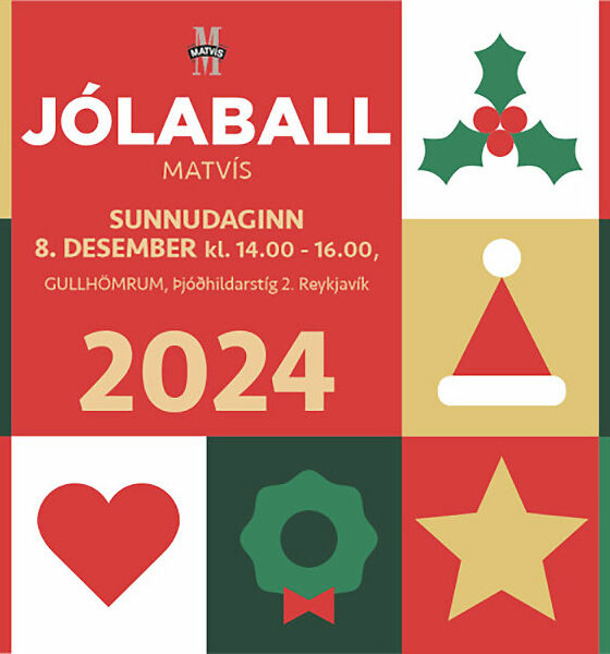 Matvís jólaballið verður 8. desember