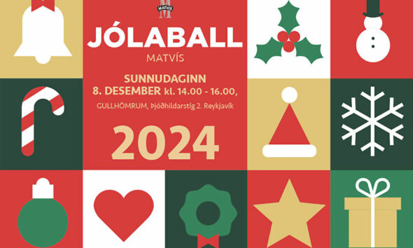 Matvís jólaballið verður 8. desember