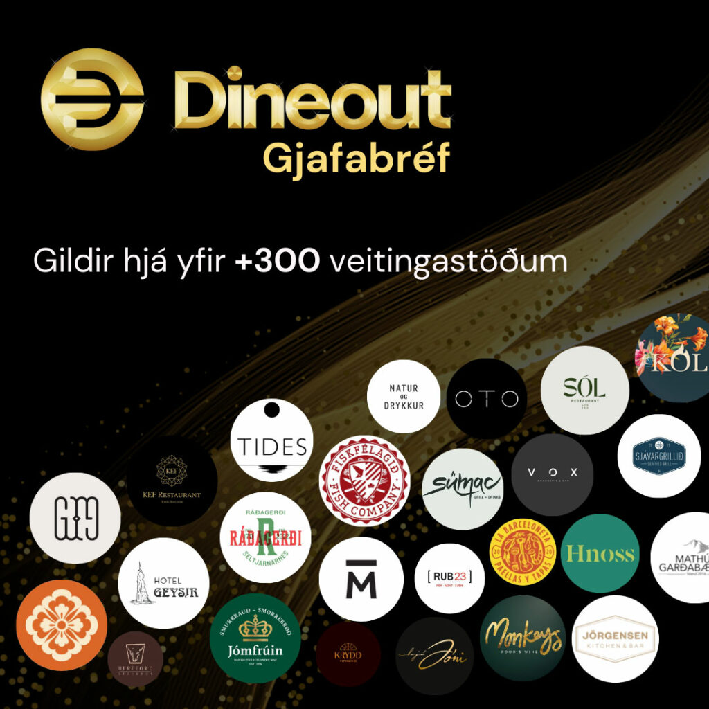 Matarupplifun í jólapakkann – Dineout gjafabréf gildir á yfir 300 veitingastaði