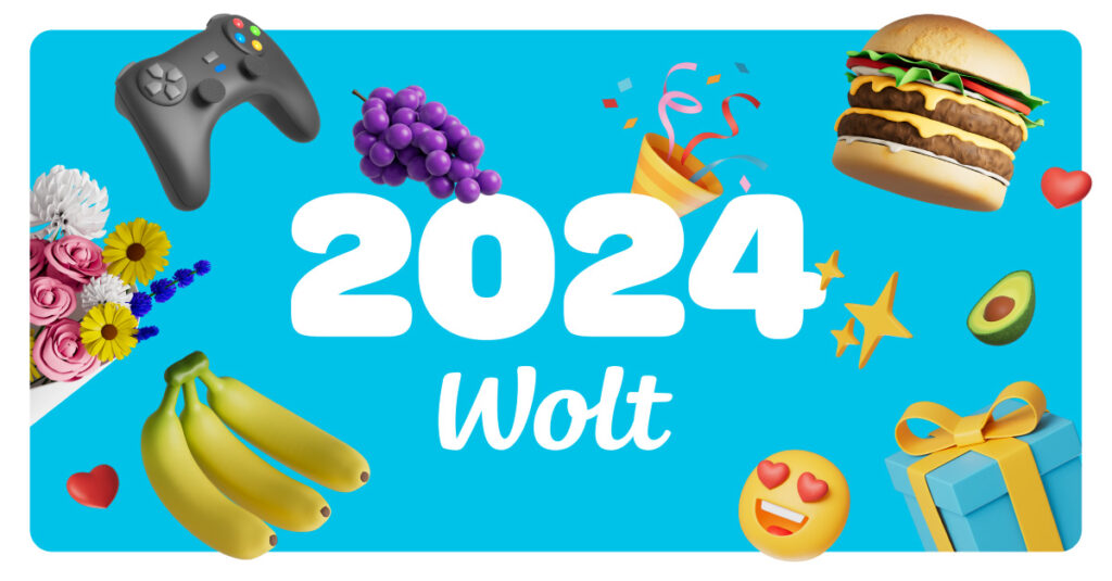 Wolt “wrapped” samantektin – Það sem Íslendingar pöntuðu á árinu 2024