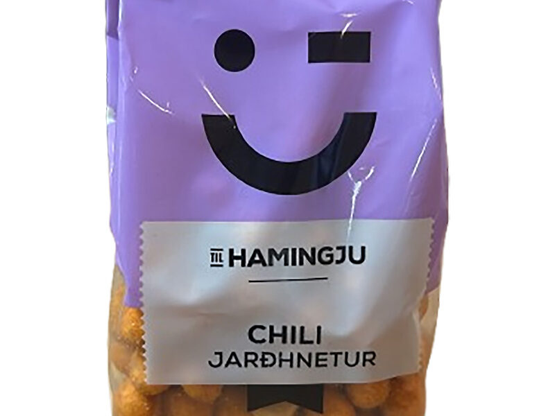 Innköllun á Chili jarðhnetum frá Til hamingju