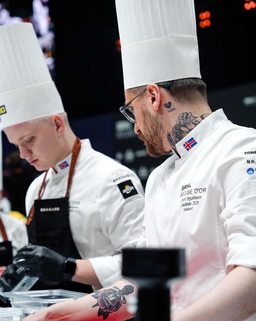 Sjáðu keppnisrétti Sindra hér - Myndir - Bocuse d´Or 2025