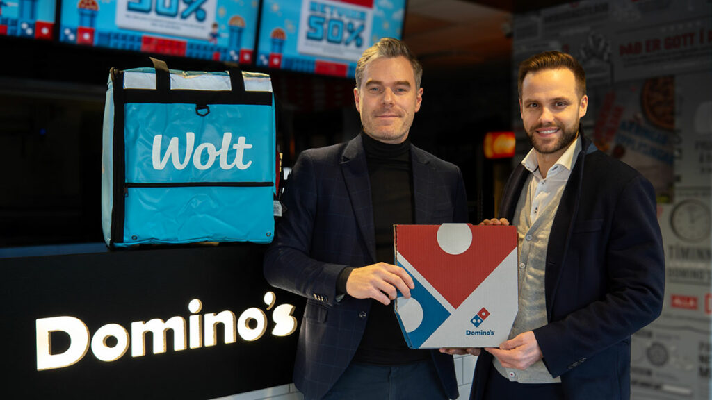 Wolt nær annarri sneið af pítsuumarkaðnum með samningi við Domino's