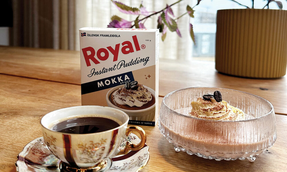 Royal mokka búðingur nú fáanlegur í 3 kg fötum fyrir stóreldhús