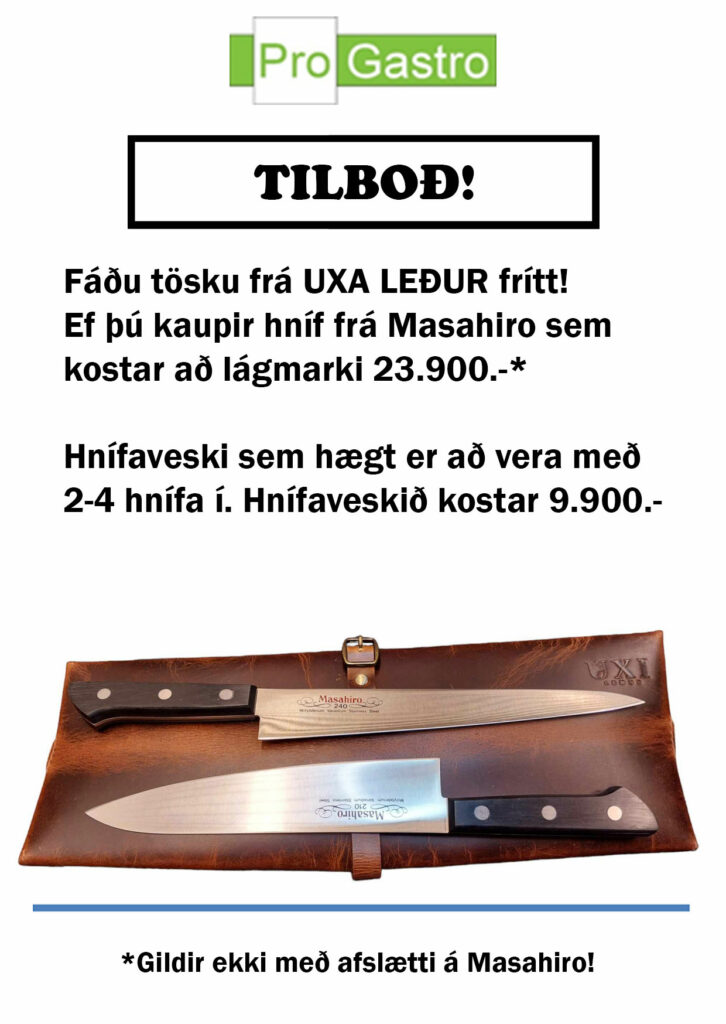 Tilboð - Progastro - Masahiro hnífar