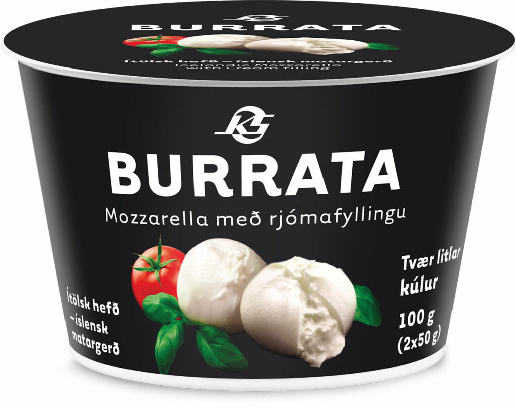 Litlar og ljómandi góðar burrata kúlur