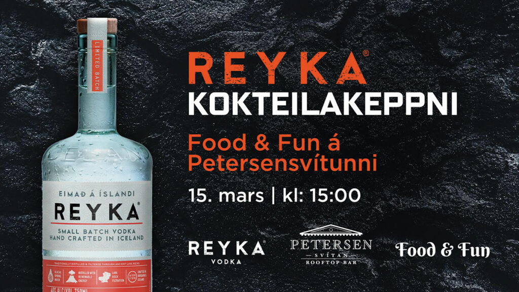 Reyka kokteilkeppni - Food and Fun 2025