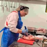 Ný kynslóð kjötiðnaðarmanna - Myndasafn af nemendum að störfum