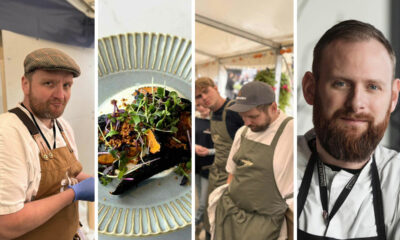 Gladmat - Fjórir toppstaðir undir einu tjaldi – íslenskir matreiðslumeistarar setja svip sinn á matarhátíð í Noregi – Myndir