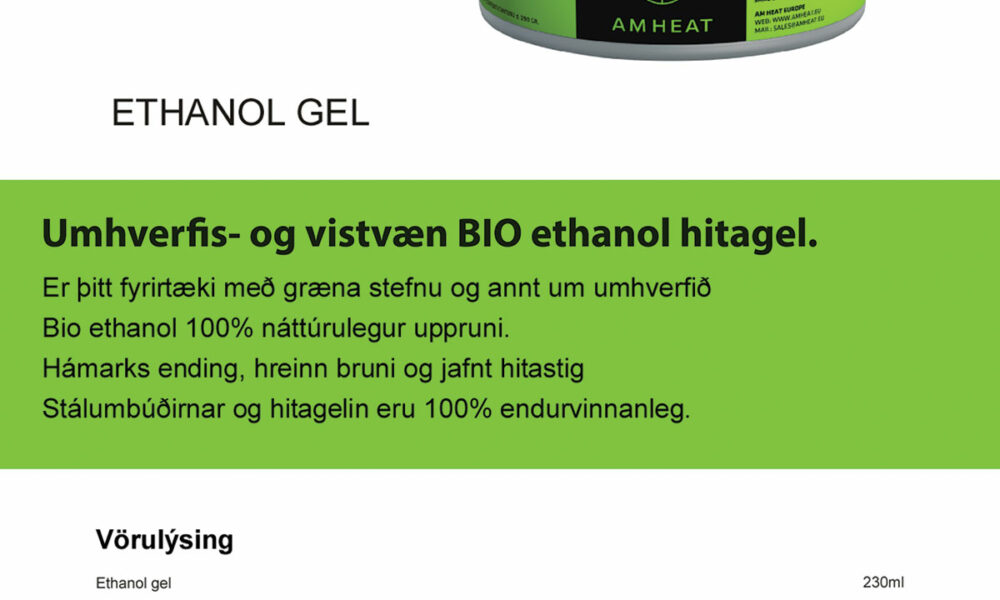 Hitagel á veisluborðið!