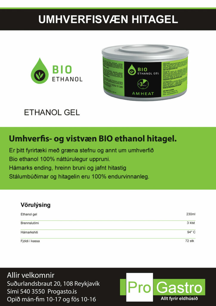 Hitagel á veisluborðið!