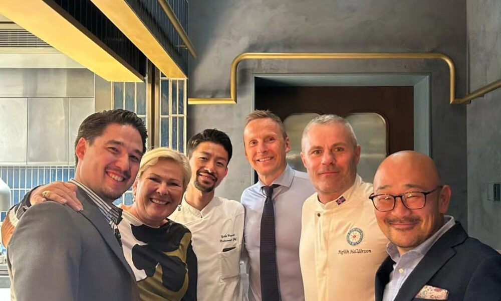 Hafliði Halldórsson heiðrar íslenska matargerð í Tókýó – Forsetahjón Íslands styrkja samstarf og vináttu milli þjóða