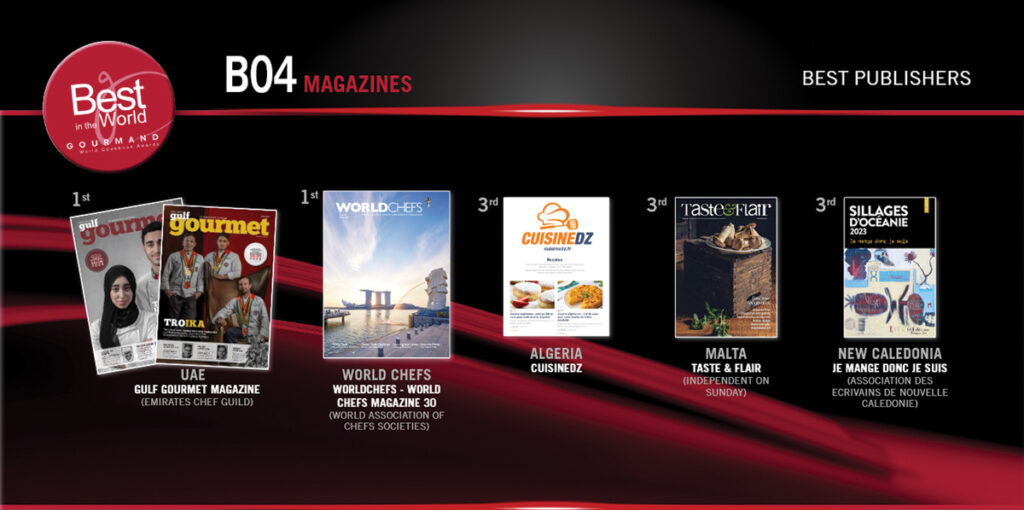 Gourmand-verðlaunin til fagtímarits sem Íslendingur stýrir með ástríðu